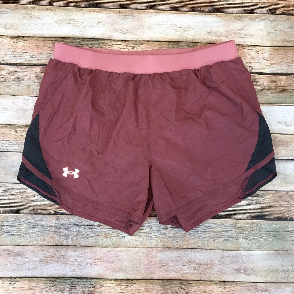 NWT Under Armour Womens Size S Small Fly By 2.0 Running Shorts Lined 1350196